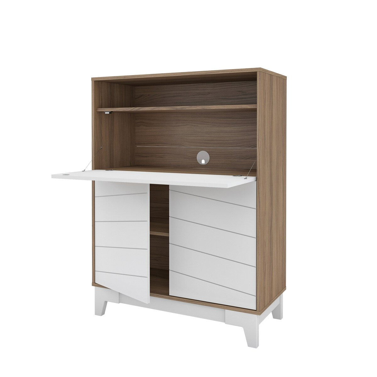 Nexera Boss Secretary Desk