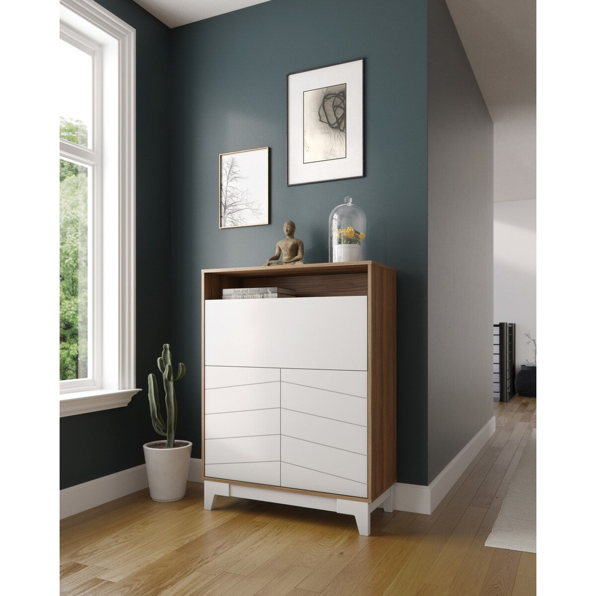 Nexera Boss Secretary Desk