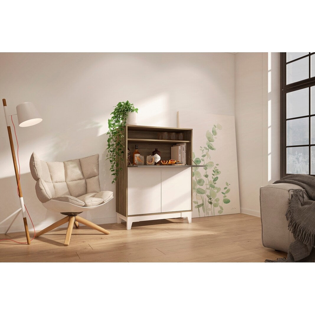 Nexera Boss Secretary Desk