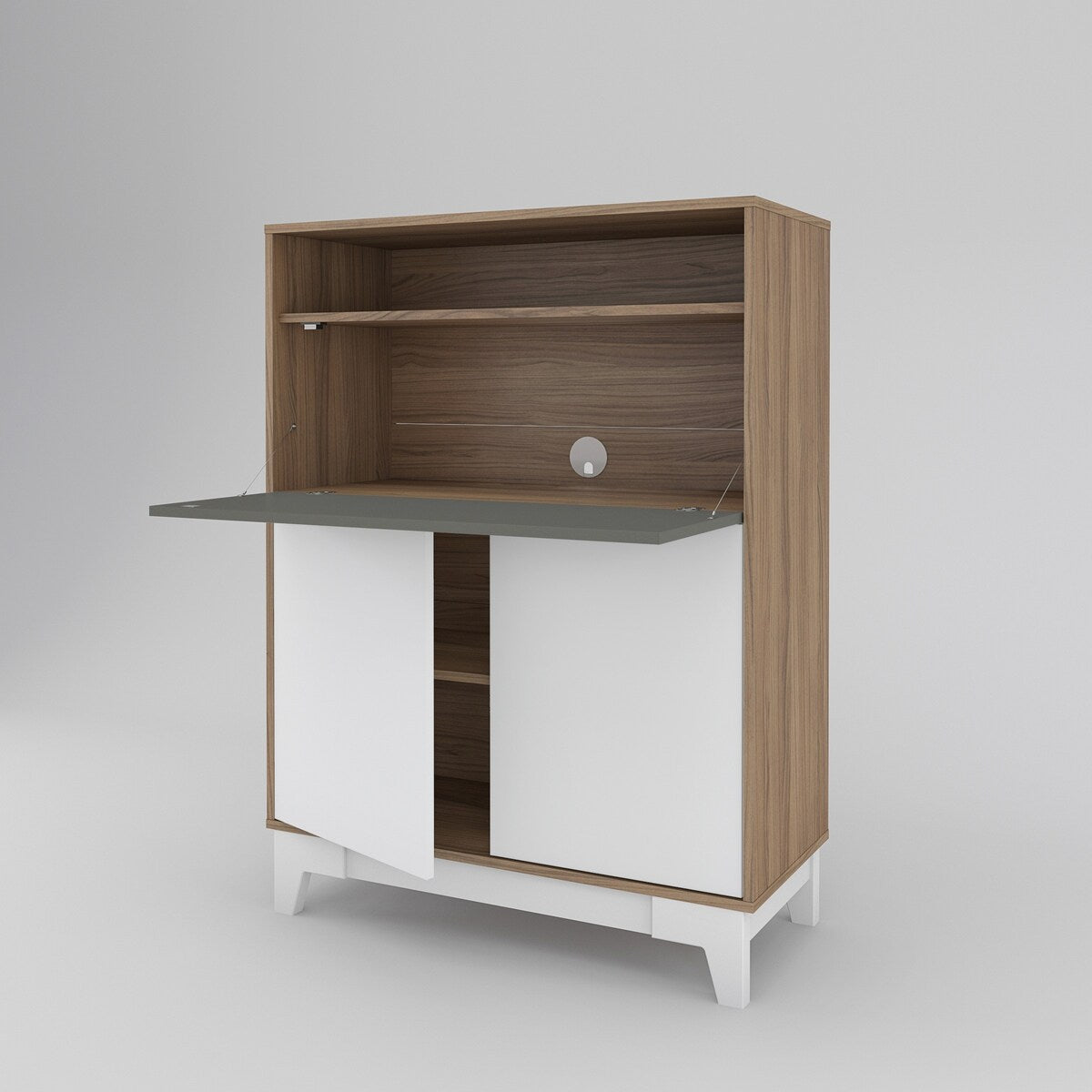 Nexera Boss Secretary Desk