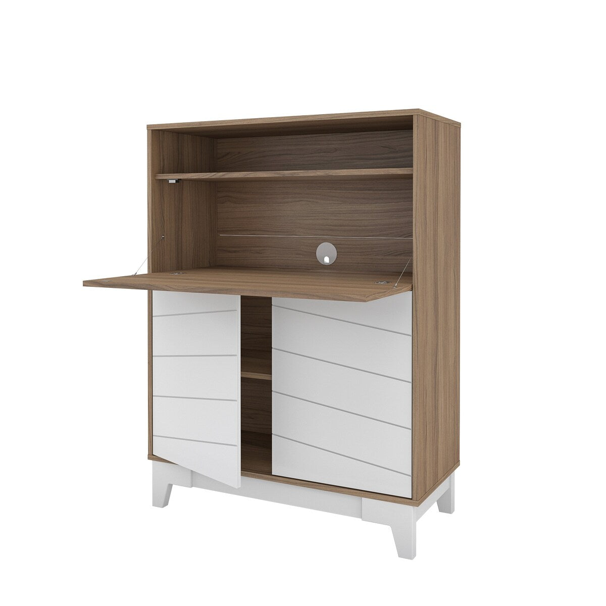 Nexera Boss Secretary Desk