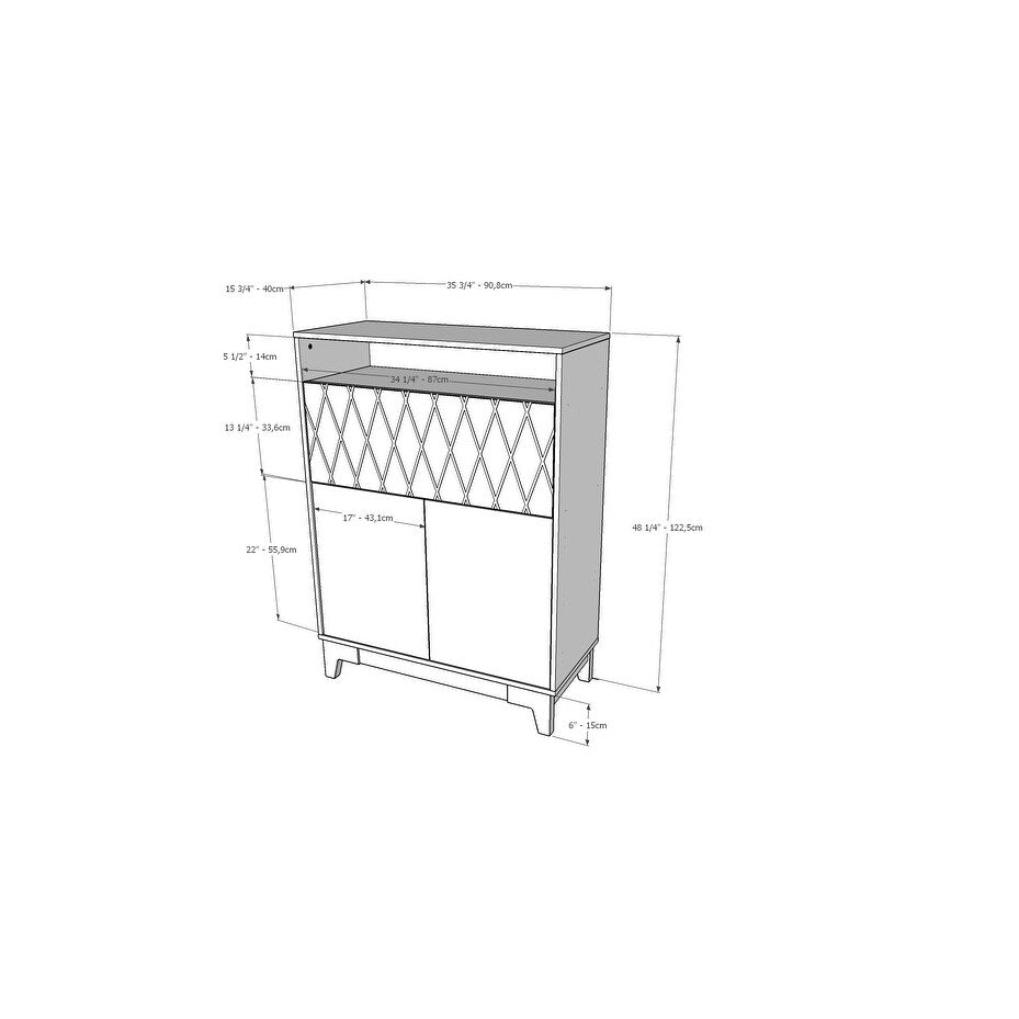 Nexera Boss Secretary Desk