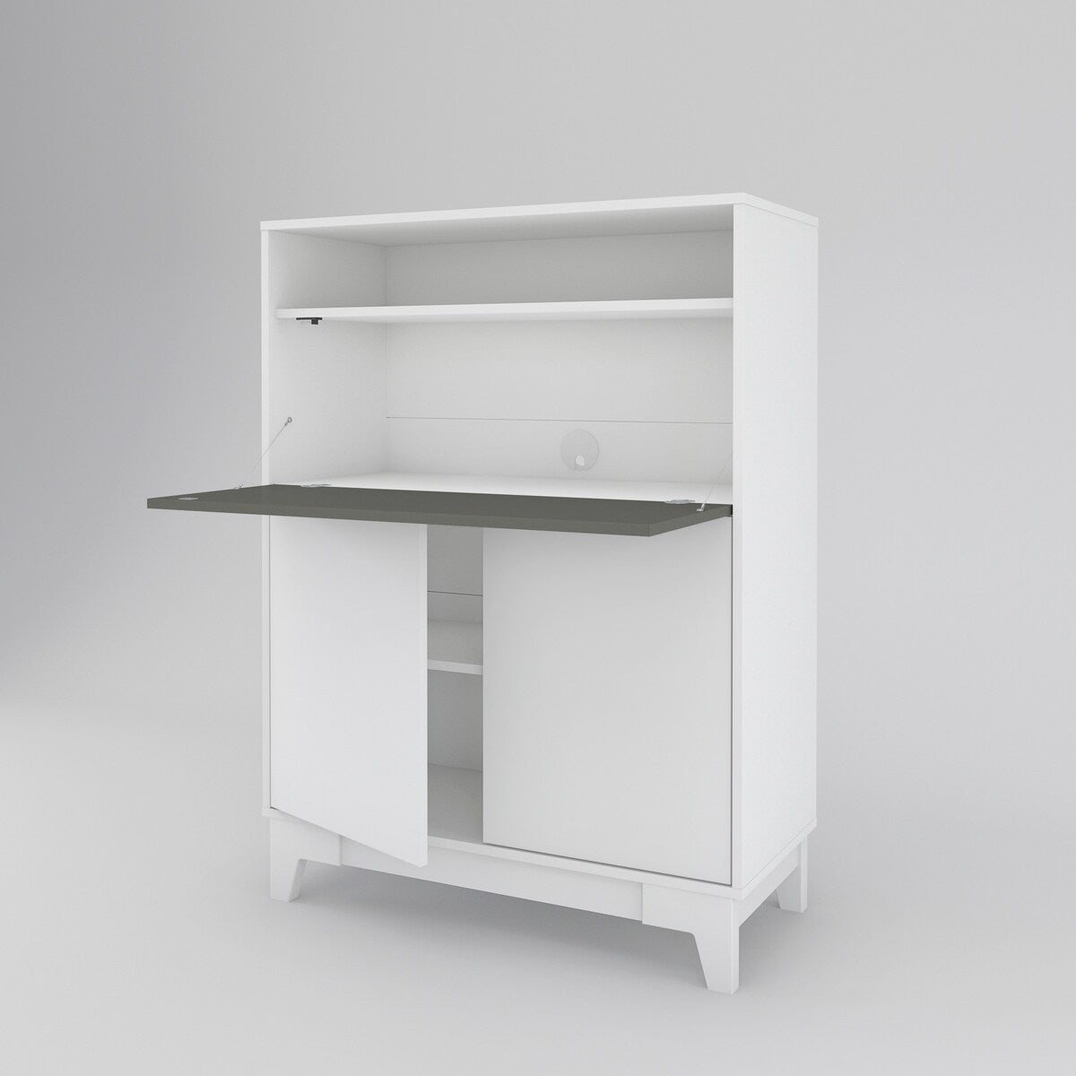 Nexera Boss Secretary Desk