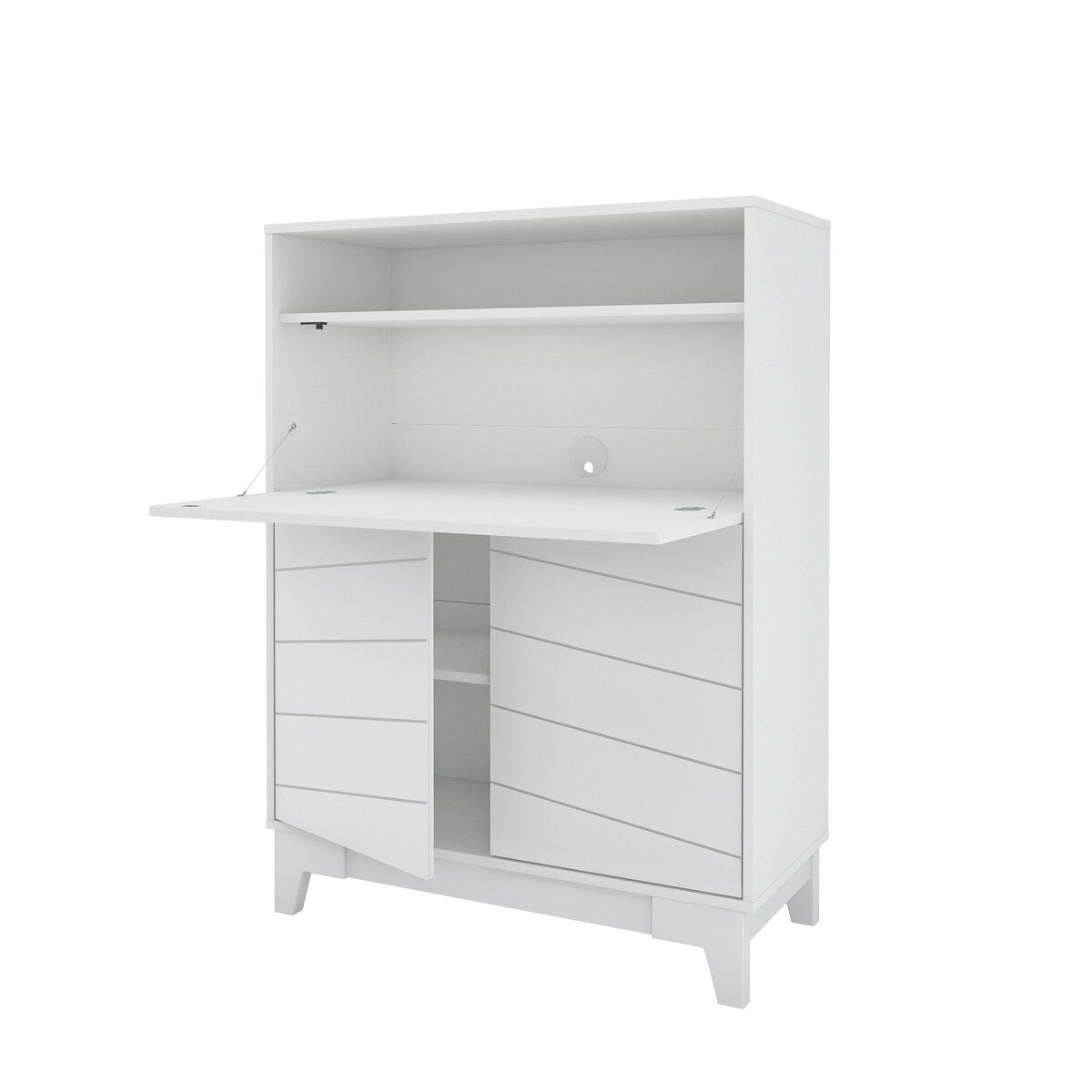 Nexera Boss Secretary Desk