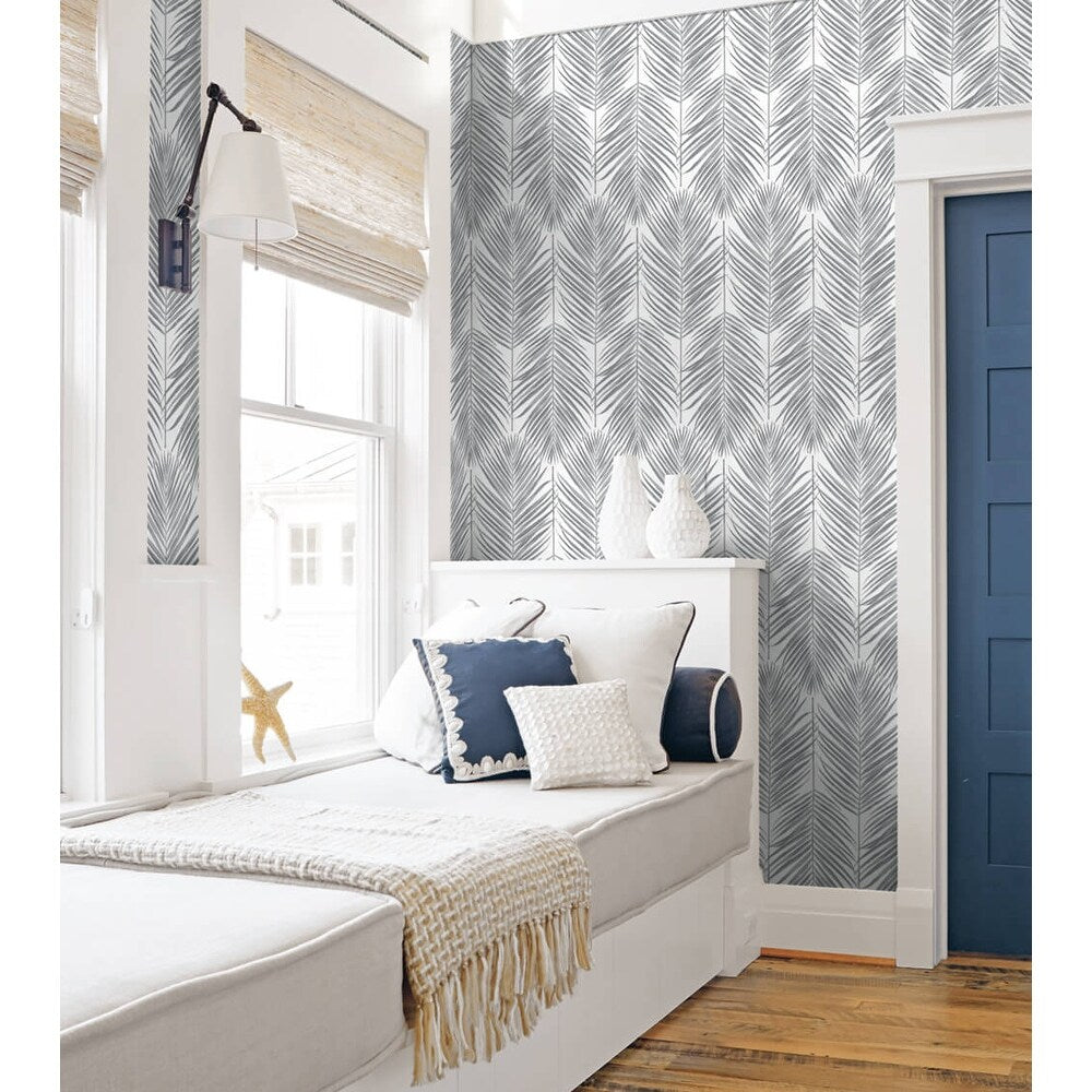 NextWall Paradise Palm Peel-and-Stick Wallpaper