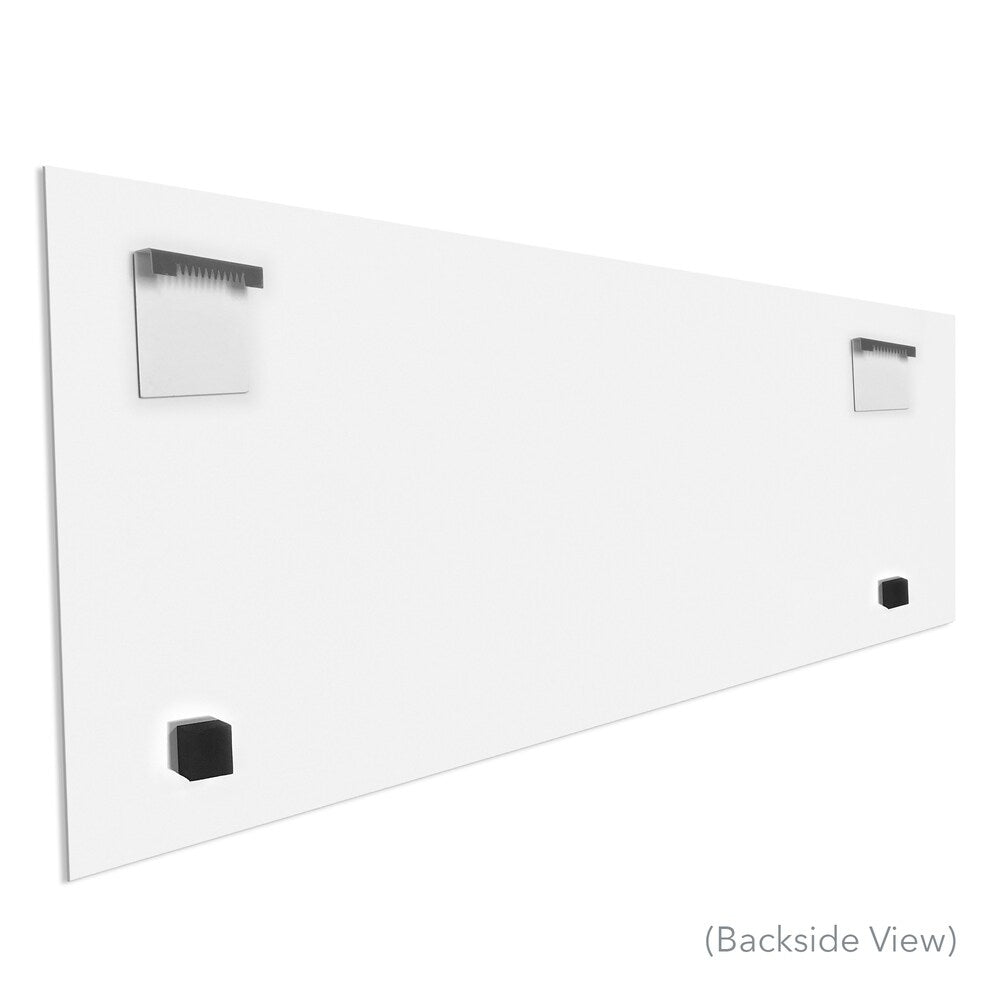 NAY 'Fusion Composition" White/ Grey Contemporary Metal Wall Art