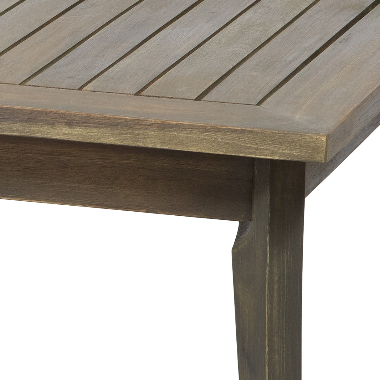 Nicholson Outdoor 4-seat Acacia Chat Set by Christopher Knight Home