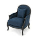 Nicklaus Weathered Occasional Fabric Chair by Christopher Knight Home