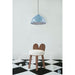 Nico & Yeye Fuzzy Lola Walnut Kids Chair