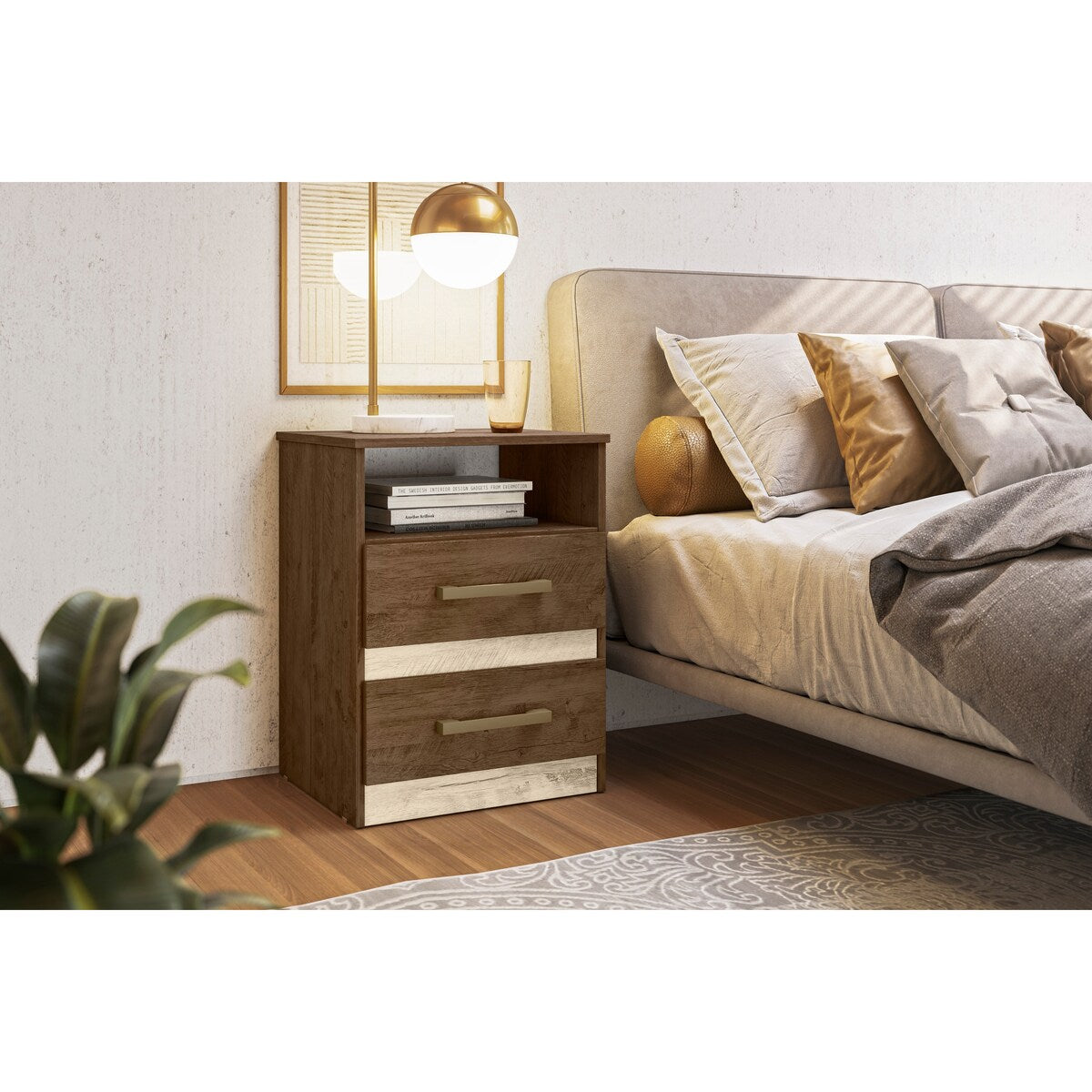 Night Stand Apolo Brown/Hazelnut Flex