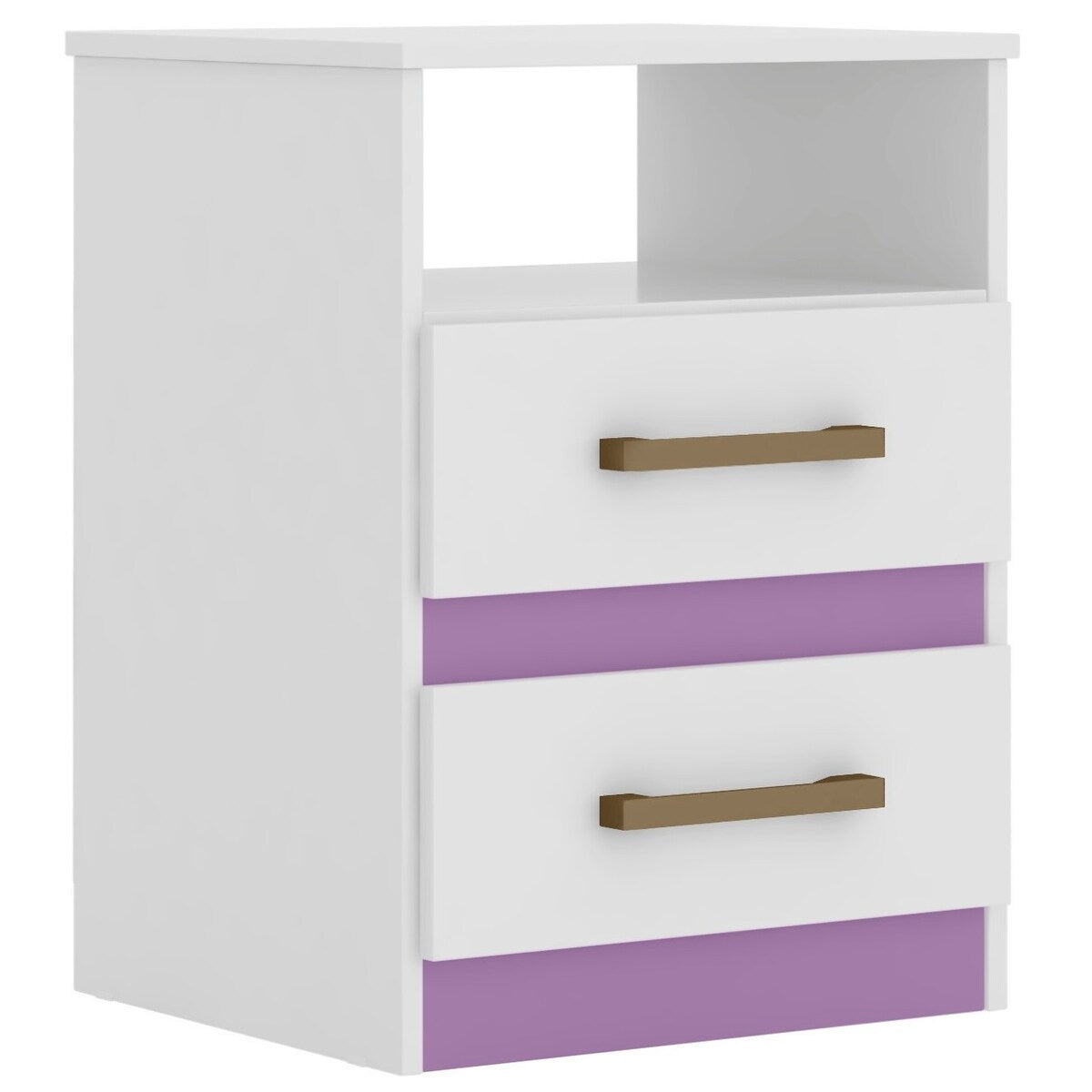 Night Stand Apolo White/Pink-Blue-Lilac Flex