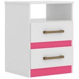 Night Stand Apolo White/Pink-Blue-Lilac Flex