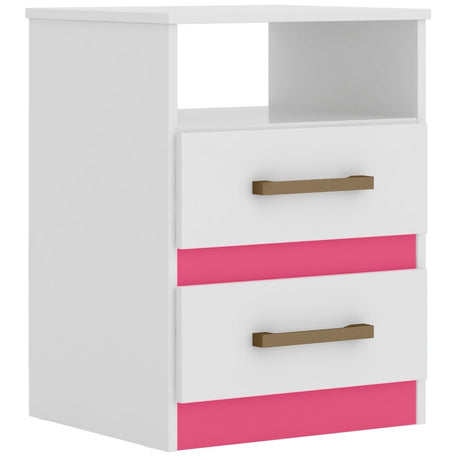 Night Stand Apolo White/Pink-Blue-Lilac Flex