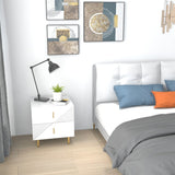 Night Table With Drawers 2 Drawer Bedside Cupboard nightstand