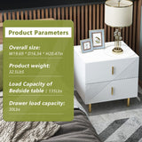 Night Table With Drawers 2 Drawer Bedside Cupboard nightstand