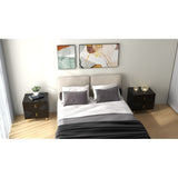 Night Table With Drawers 2 Drawer Bedside Cupboard nightstand