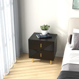 Night Table With Drawers 2 Drawer Bedside Cupboard nightstand