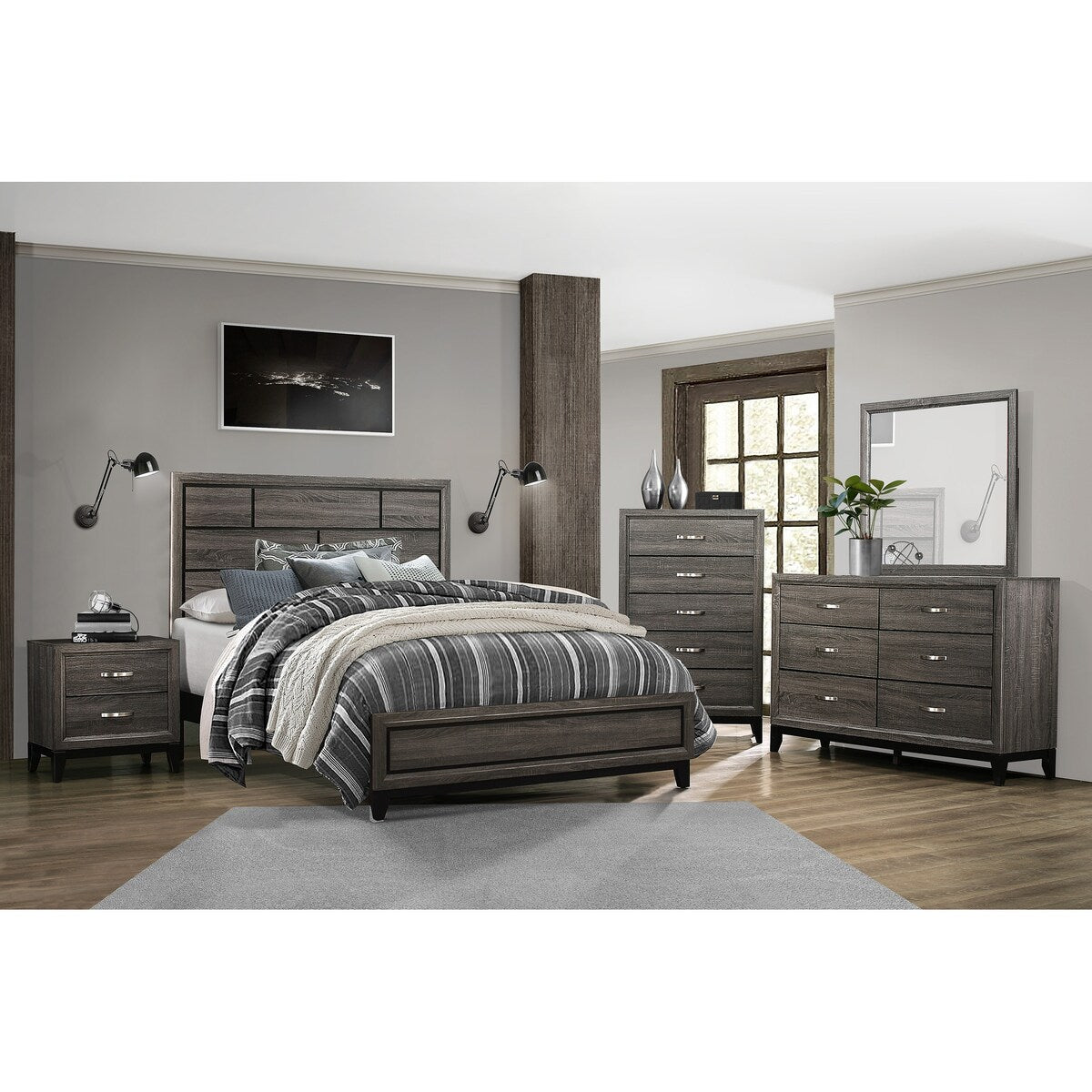 Nightstand Dovetail Drawers Unique Bedroom Furniture