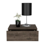 Nightstand Isola, Bedroom, Dark Brown,High quality and durable
