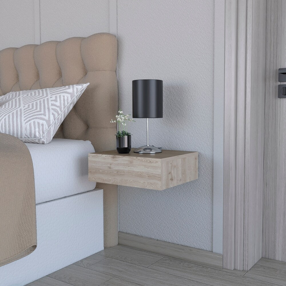 Nightstand Isola, Bedroom, Dark Brown,High quality and durable