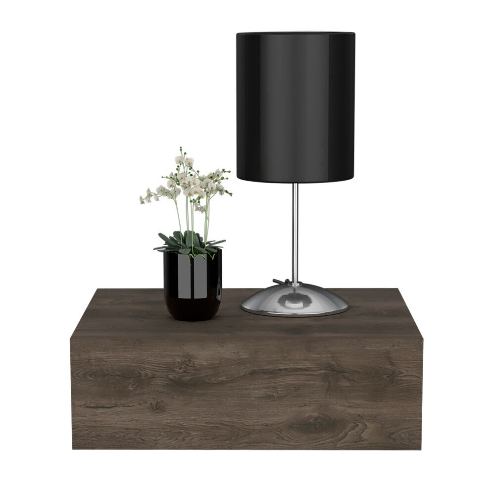 Nightstand Isola, Bedroom, Dark Brown,High quality and durable