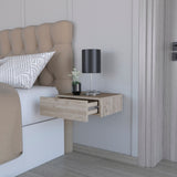 Nightstand Isola, Bedroom, Dark Brown,High quality and durable