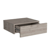 Nightstand Isola, Bedroom, Dark Brown,High quality and durable