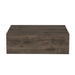Nightstand Isola, Bedroom, Dark Brown,High quality and durable