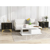 Nightstand With Drawers For Bedroom,nightstands Bedside Tables,bed Side Table,a Set Of Two Bedside Tables
