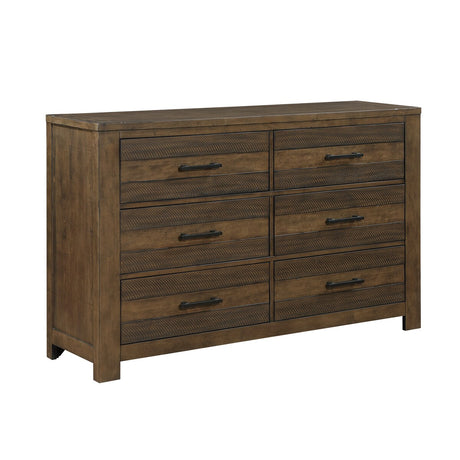 Nightstand of Bold Look Bedroom Furniture Black Handles