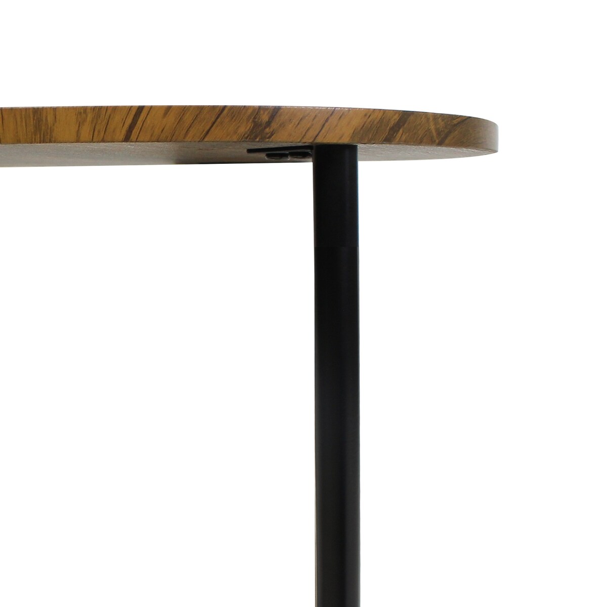 Nightstand with Steel Frame for Living Room and Bedroom