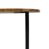 Nightstand with Steel Frame for Living Room and Bedroom