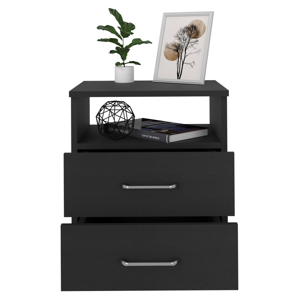 Nightstand with Two Drawers