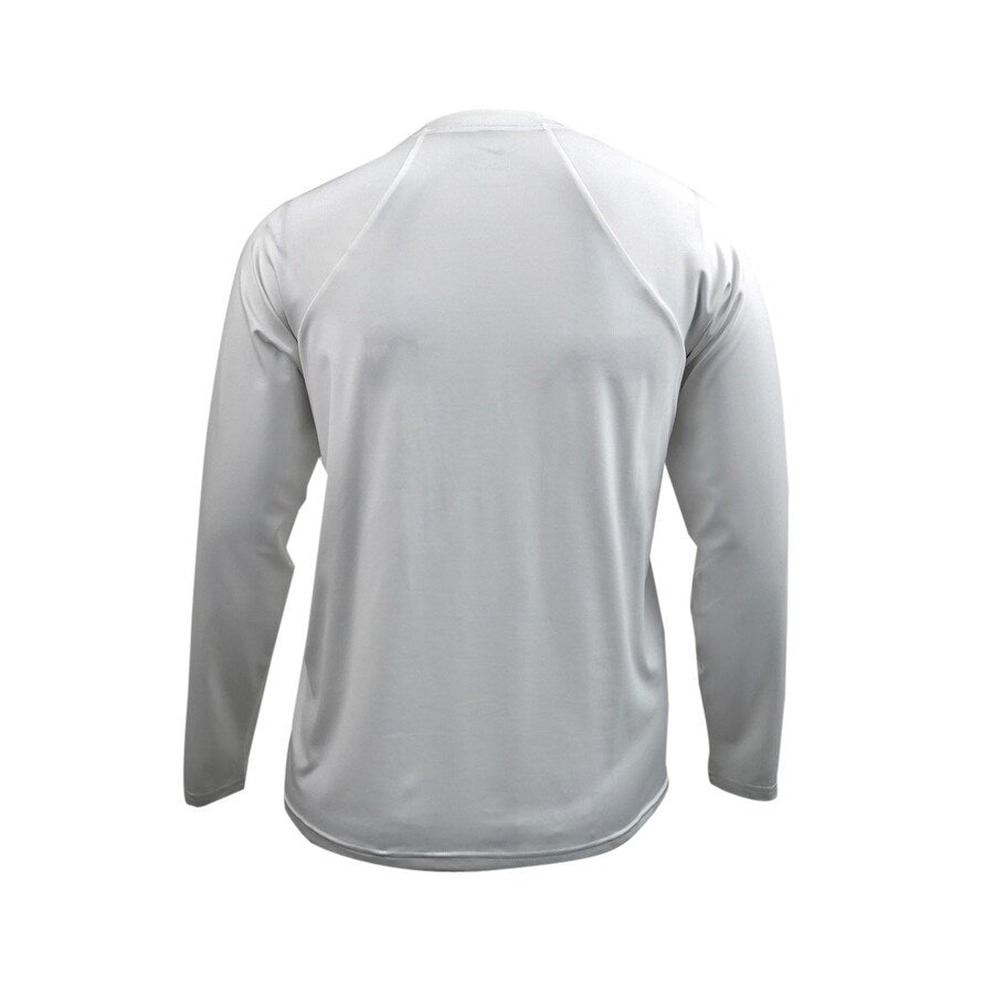Nike Women's Plus Essential Long-Sleeve Hydro Rash Guard Swimsuit (1X, White)