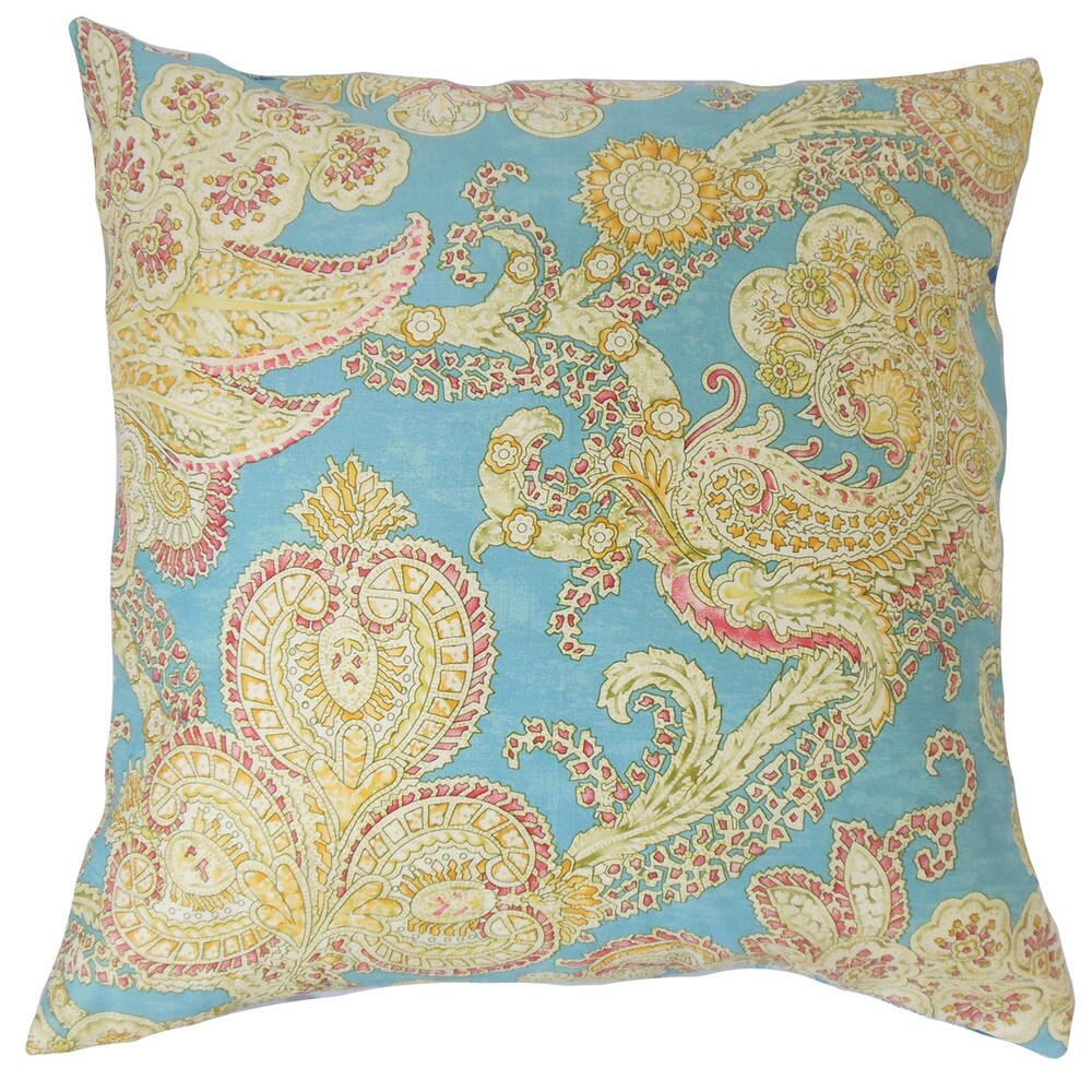 Nikifor Paisley Throw Pillow Cover