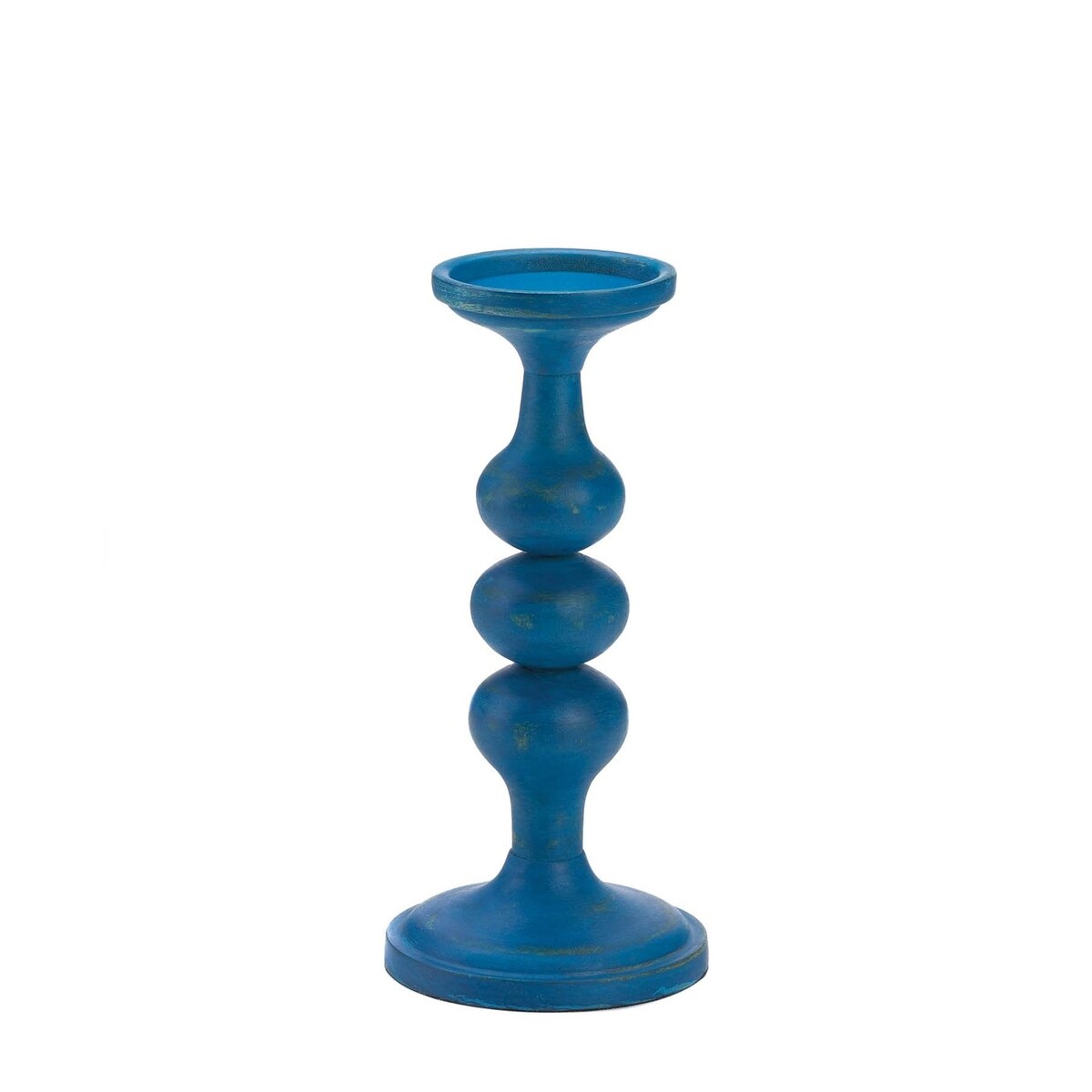 Nikki Chu Carmona Blue Artisan Candleholder
