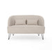 Nilton Modern Fabric Loveseat by Christopher Knight Home