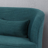 Nilton Modern Fabric Loveseat by Christopher Knight Home