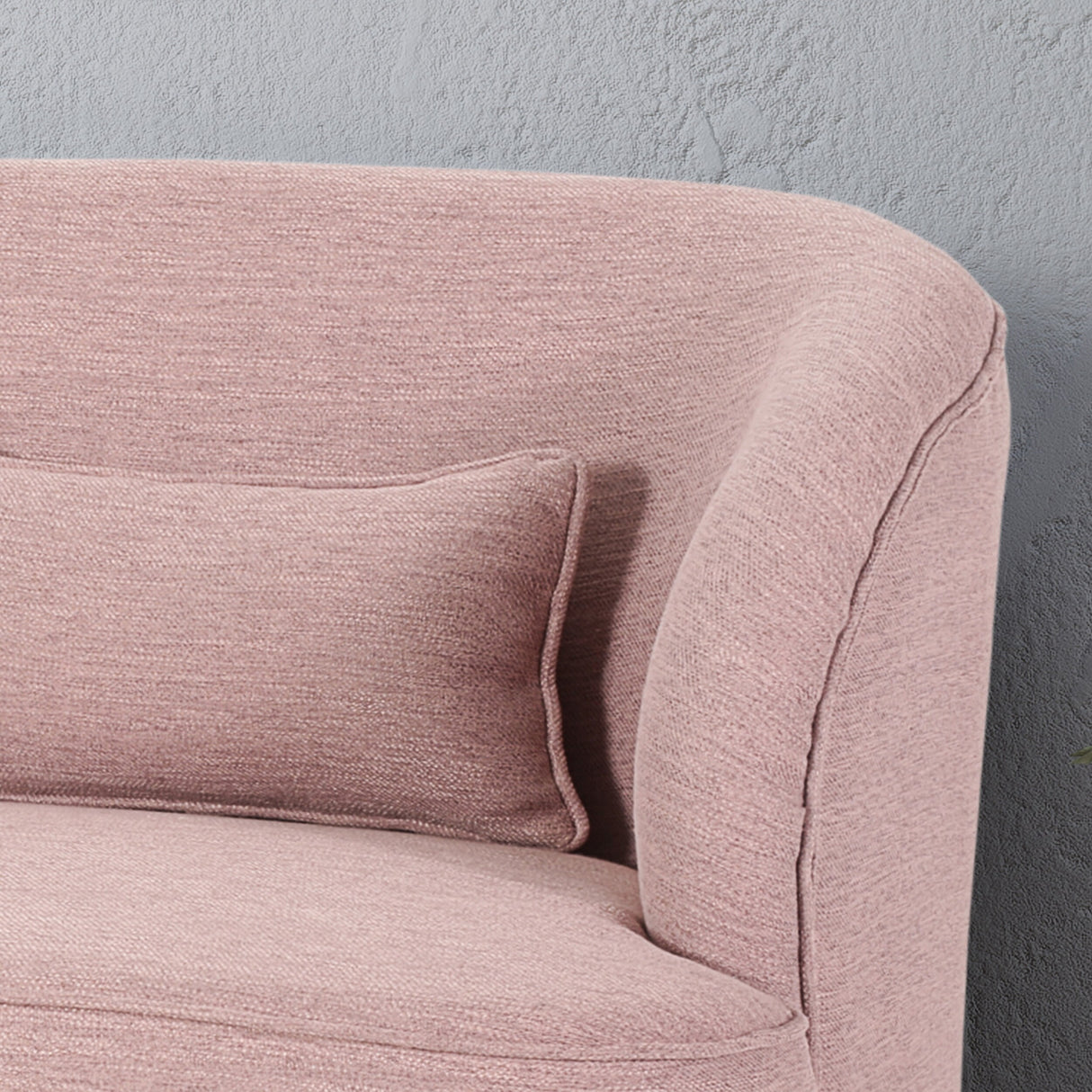 Nilton Modern Fabric Loveseat by Christopher Knight Home