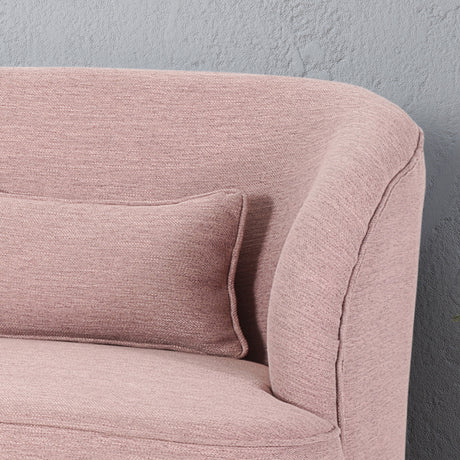 Nilton Modern Fabric Loveseat by Christopher Knight Home
