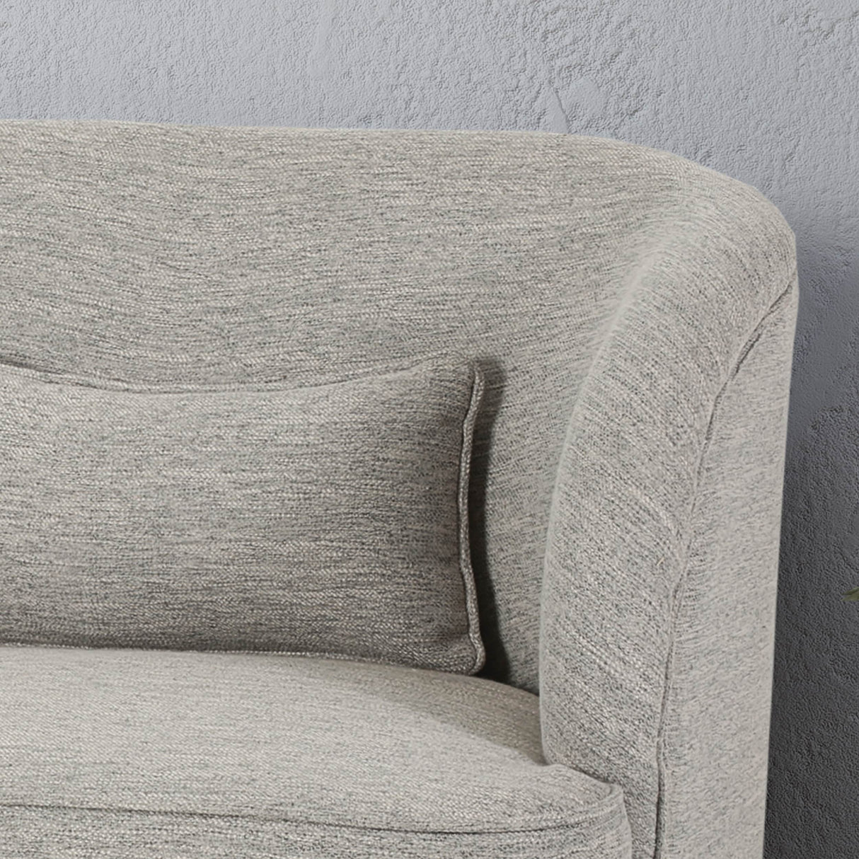Nilton Modern Fabric Loveseat by Christopher Knight Home