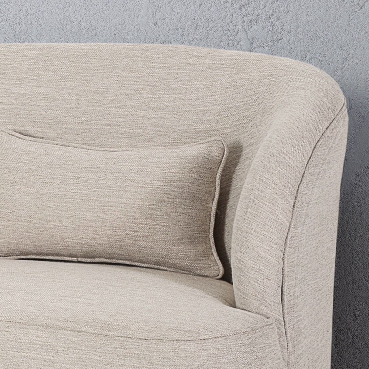 Nilton Modern Fabric Loveseat by Christopher Knight Home