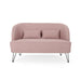 Nilton Modern Fabric Loveseat by Christopher Knight Home