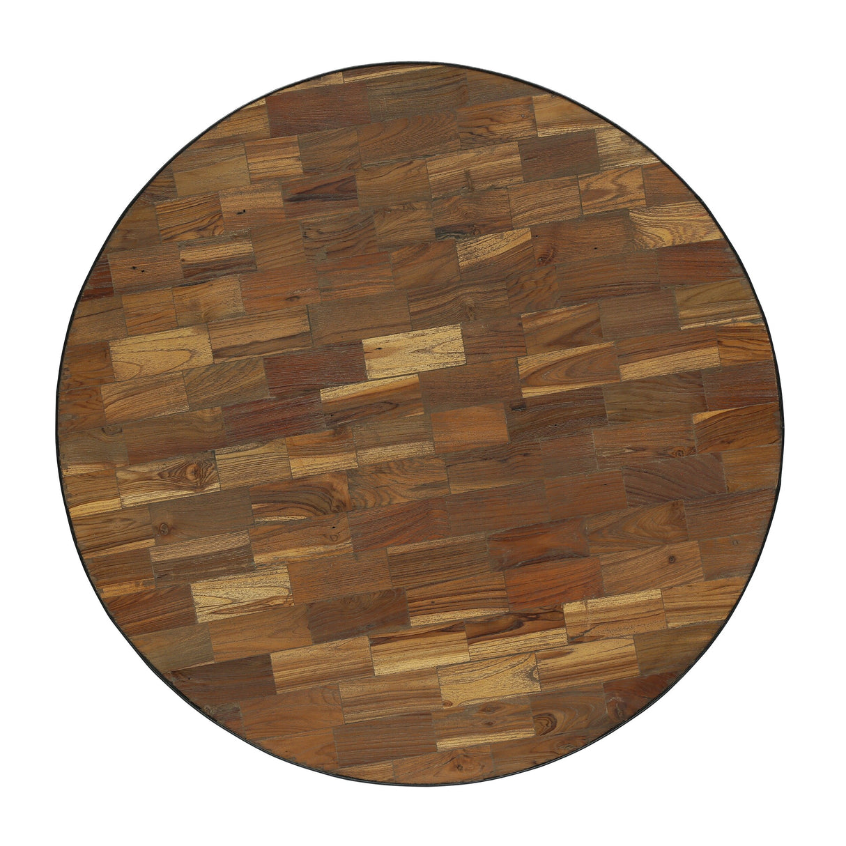 Nita Modern Industrial Handcrafted Wooden Coffee Table by Christopher Knight Home - 35.00" L x 35.00" W x 17.00" H
