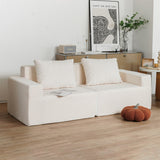 No Installation&Convertible Living room foam sofa