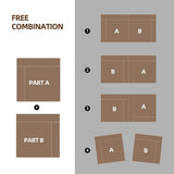 No Installation&Convertible Living room foam sofa