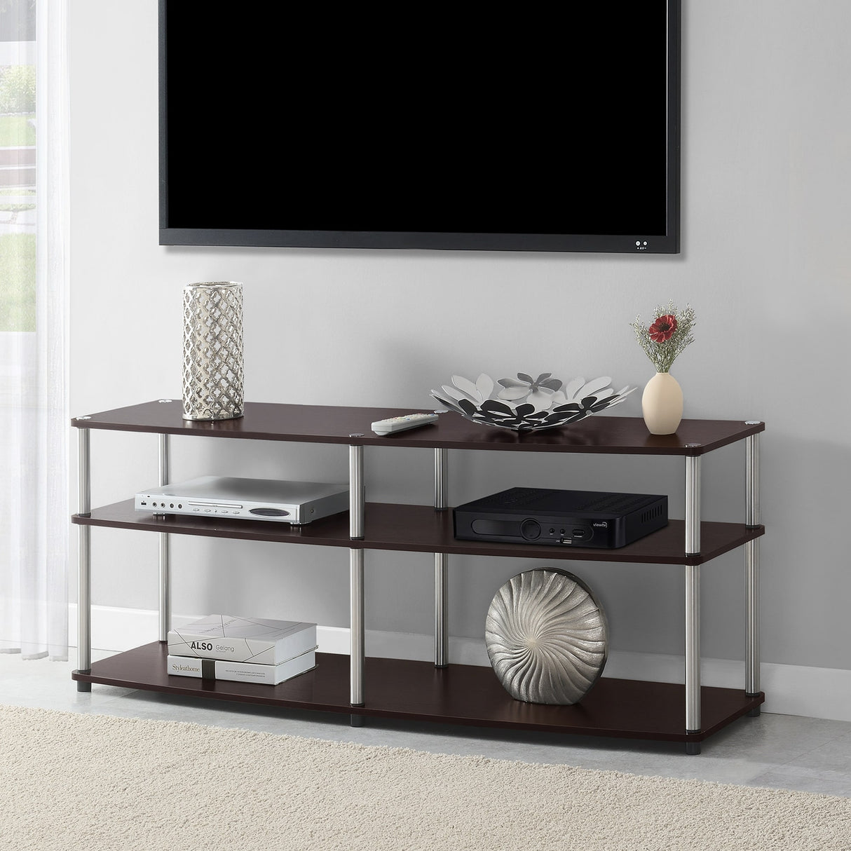 Convenience Concepts Designs2Go 3 Tier 65 inch TV Stand