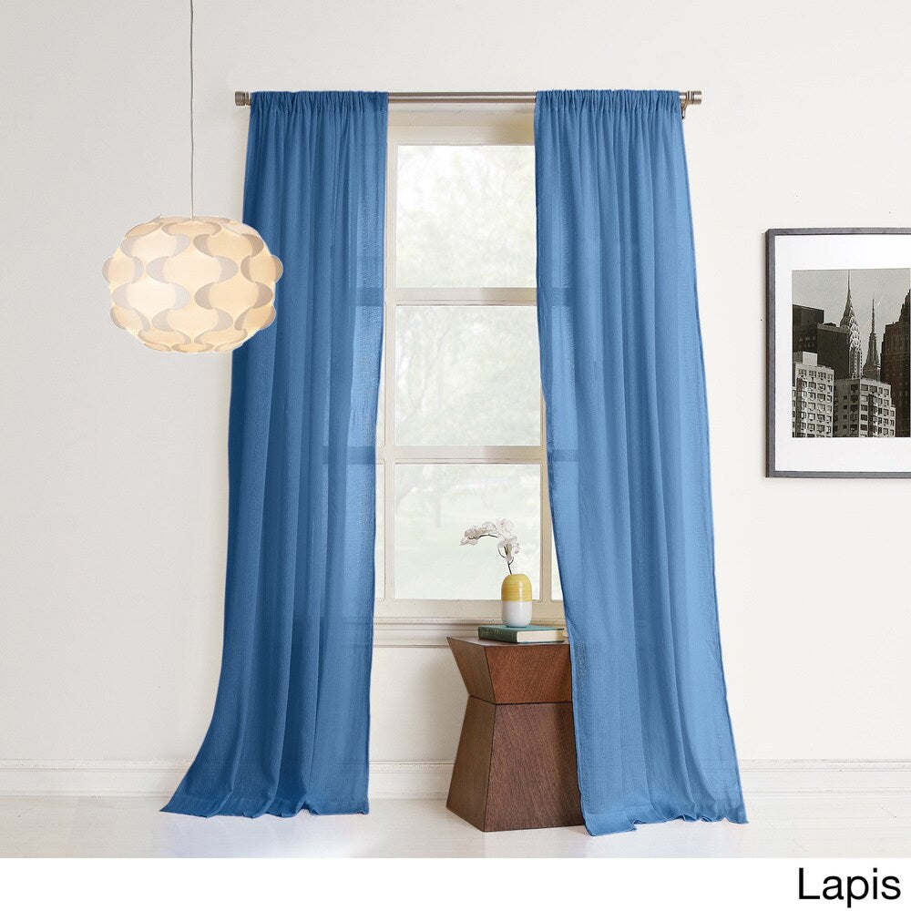 No. 918 Hendricks Sheer Cotton Gauze Window Curtain
