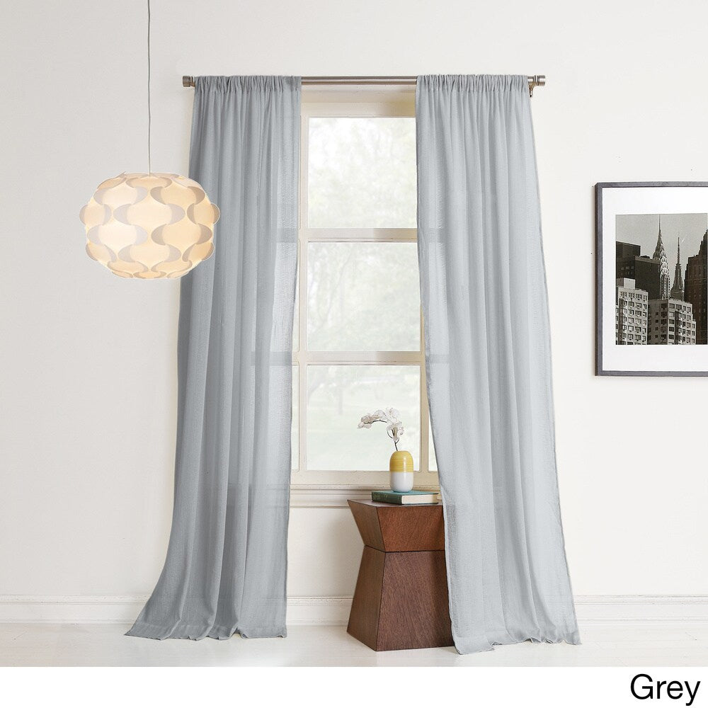 No. 918 Hendricks Sheer Cotton Gauze Window Curtain