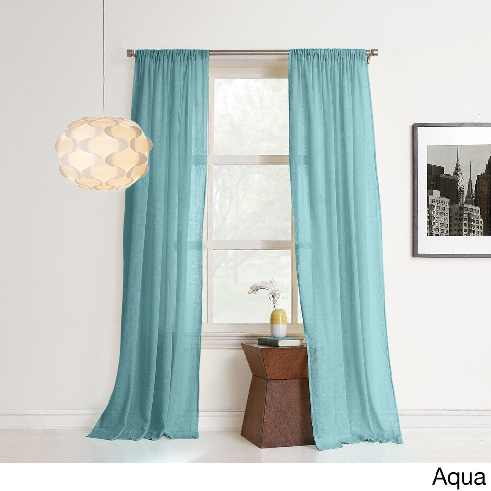 No. 918 Hendricks Sheer Cotton Gauze Window Curtain